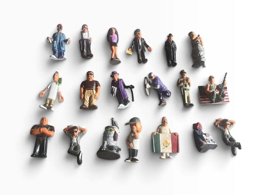 Homies Vintage Rare Figures Lot of Miniature Figurines